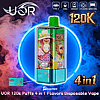 UOR 120000 120k Puffs 4 in 1 Flavors Disposable Vape-Vape Factory Direct