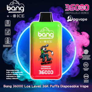 Bang 36000 Lce Level  36K Puffs Disposable Vape Smart Full Screen  Vape Factory Direct