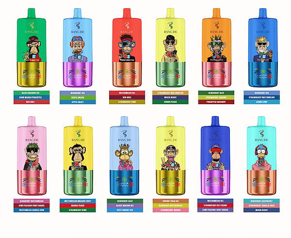 Bang DE 80000 | 80K Puffs | Vape desechable 3 en 1 triple sabor | 0% 2% 3% 5% Nicotina | 12Tastes | Pantalla LED inteligente | Vape Factory Direct - Imagen 17